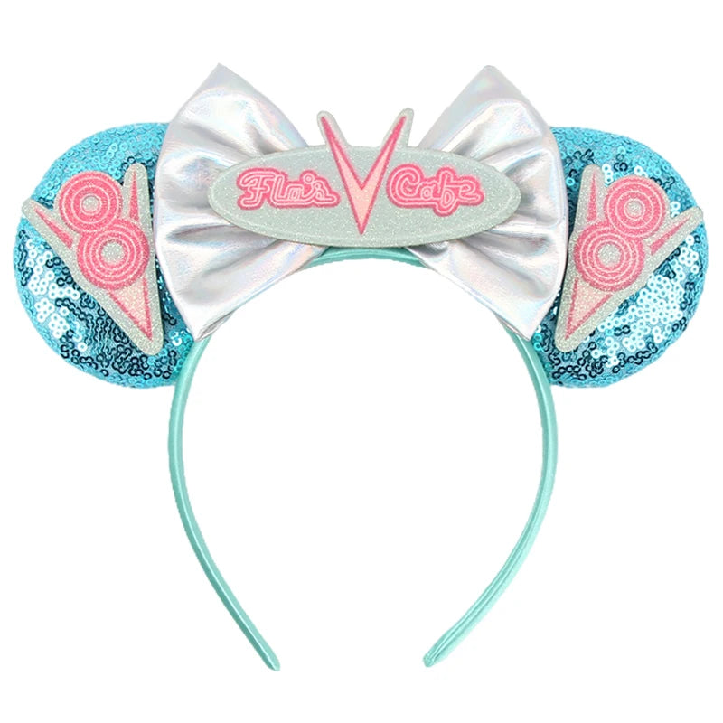 Diadema Infantil con Orejas y Lazo de Estilo Cartoon