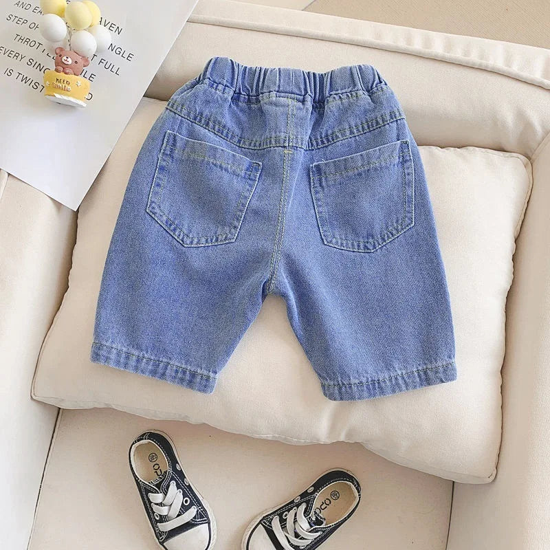 Short Infantil Casual de Algodón para Niño