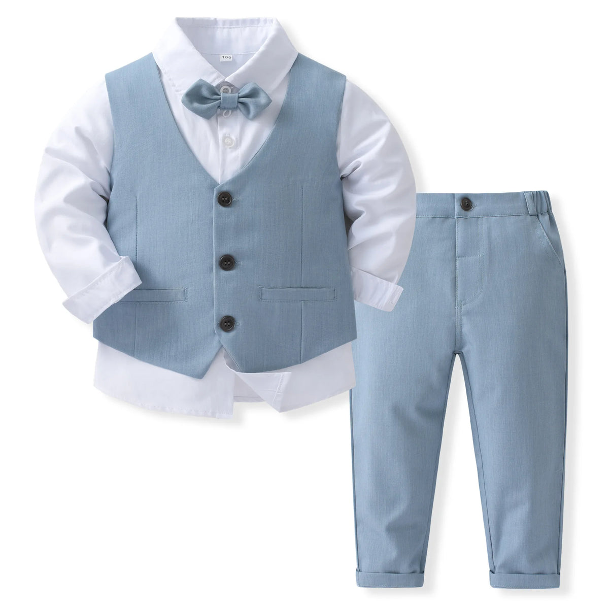 Conjunto Social Infantil de Cuatro Piezas para Niño