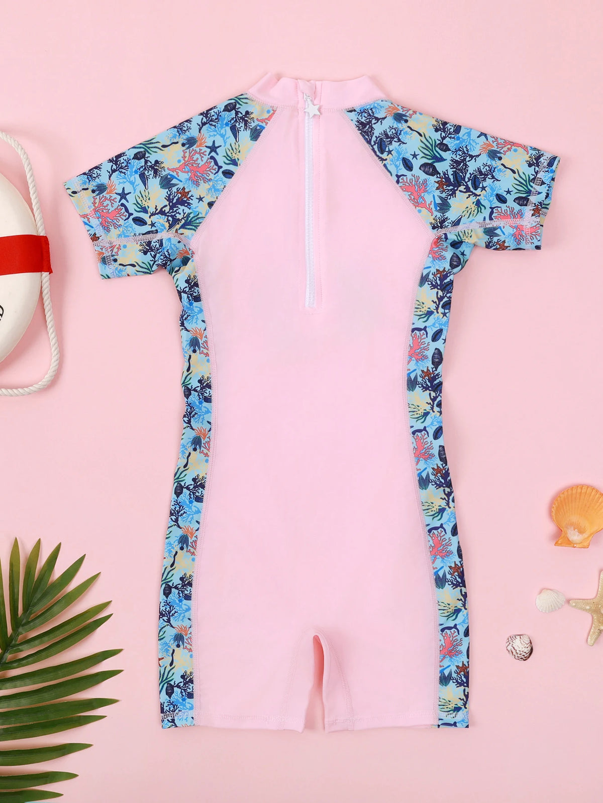 Traje de Baño de Manga Larga para Niña