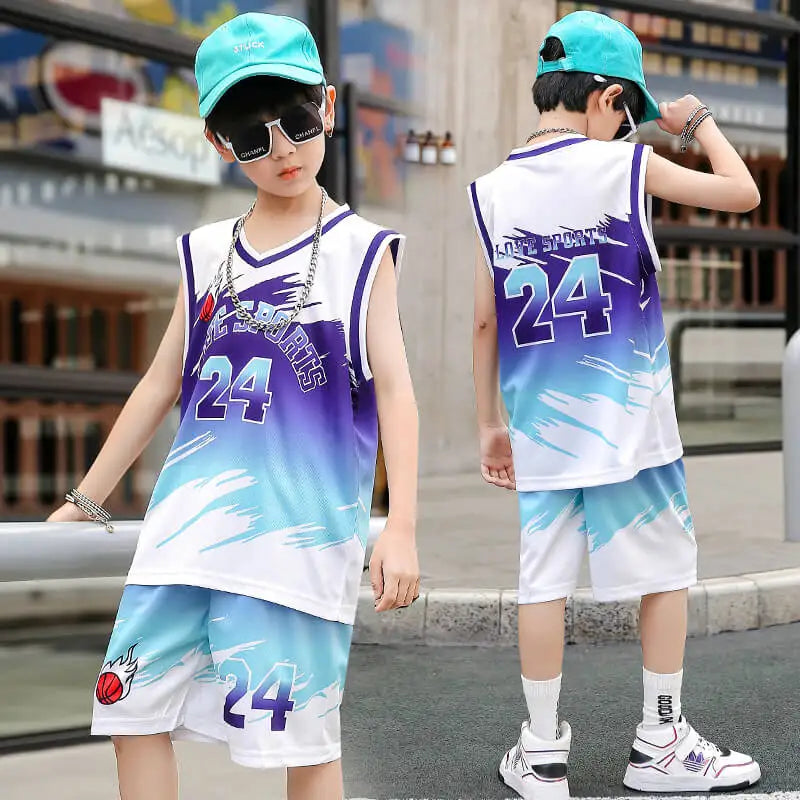 Camiseta Deportiva Infantil de Baloncesto