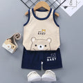 Kids' Cotton Tank Top and Shorts Set