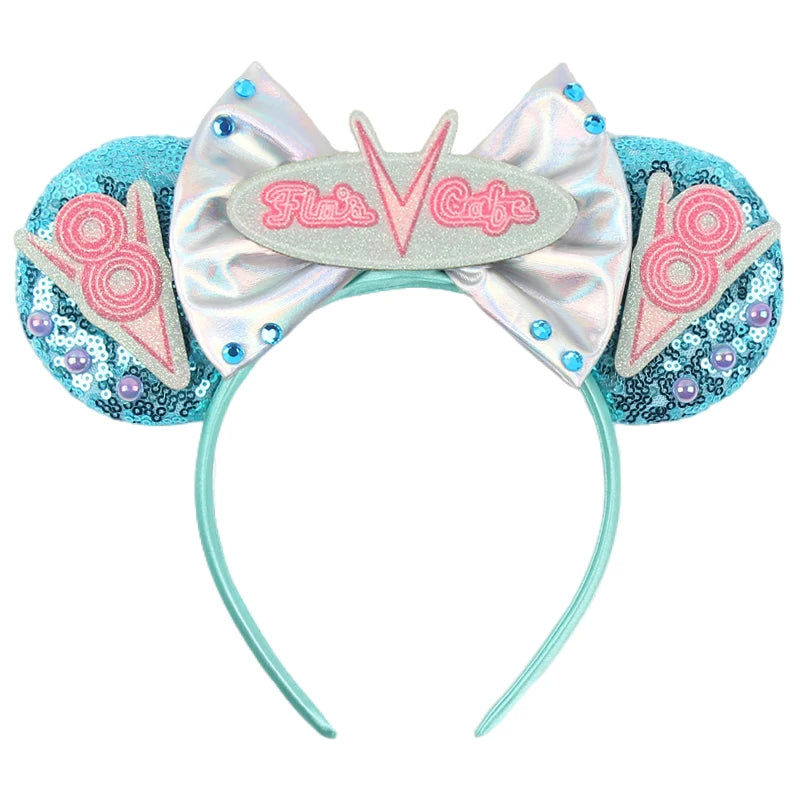 Diadema Infantil con Orejas y Lazo de Estilo Cartoon