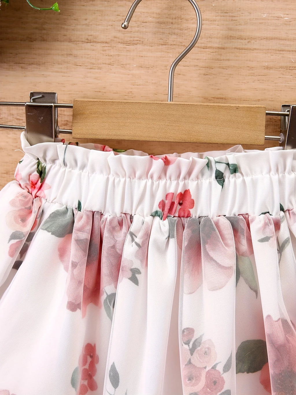 Falda Infantil Estampada con Cintura Elástica
