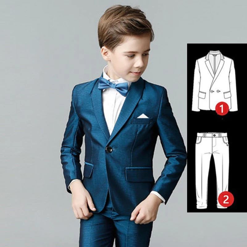 Traje Formal Infantil de Cuatro Piezas para Niño