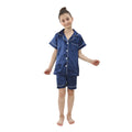 Pijama Infantil de Verano con Acabado Satinado