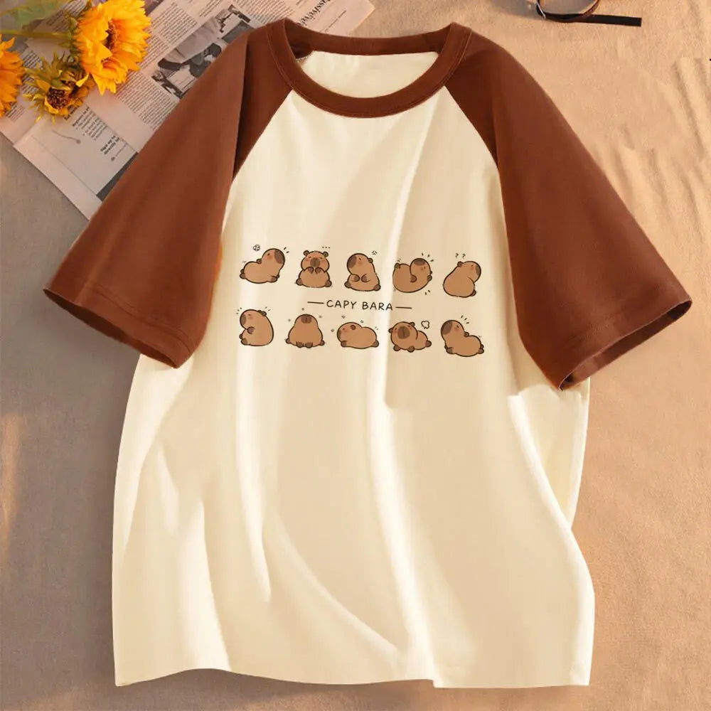 Camiseta Infantil de Modal con Estampado Divertido