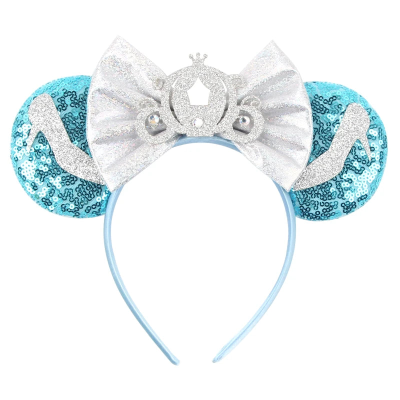 Diadema Infantil con Orejas y Lazo de Estilo Cartoon