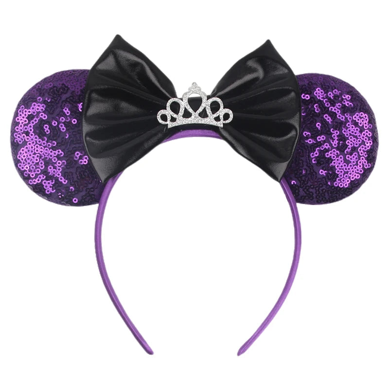 Diadema Infantil con Orejas y Lazo de Estilo Cartoon