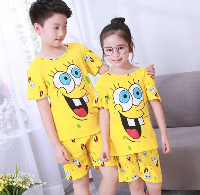 Conjunto de pijama de verano infantil