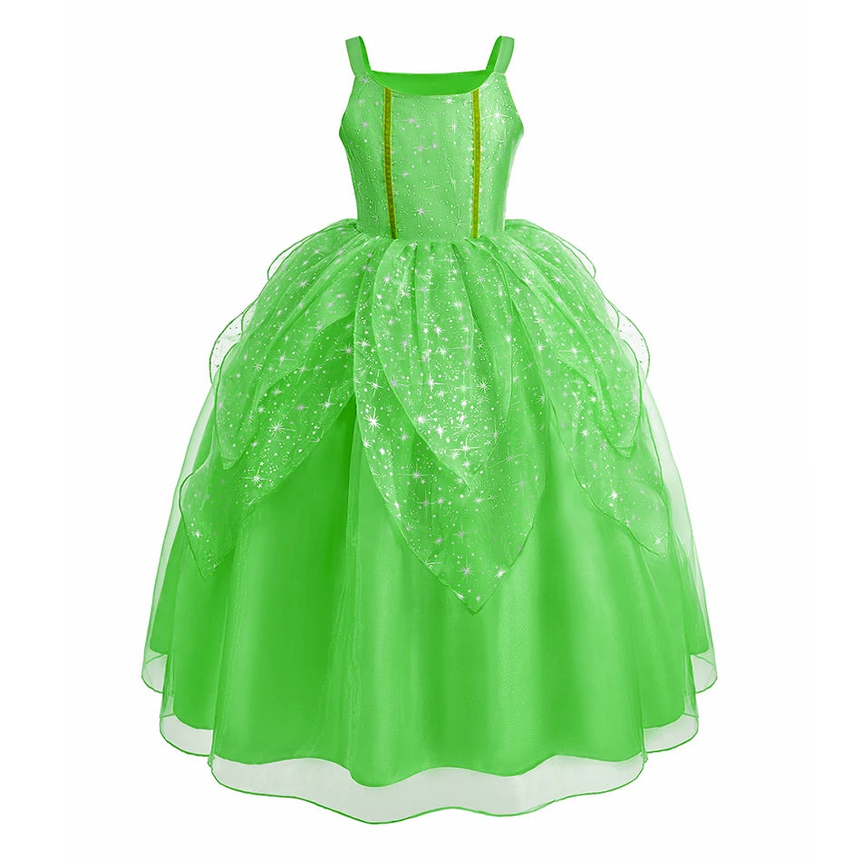 Vestido de Princesa de Fantasía para Niña