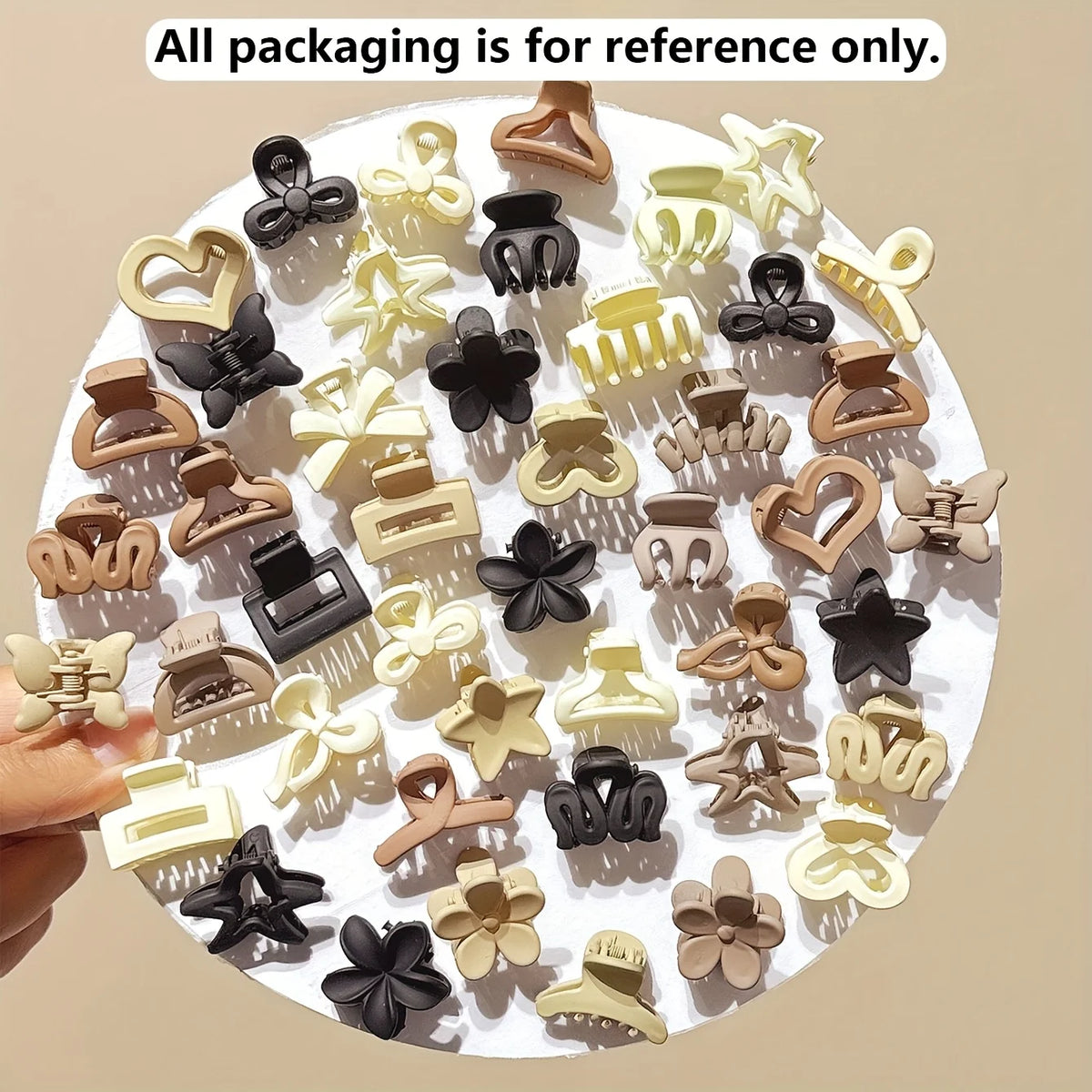 Lot de mini pinces à cheveux pour fille