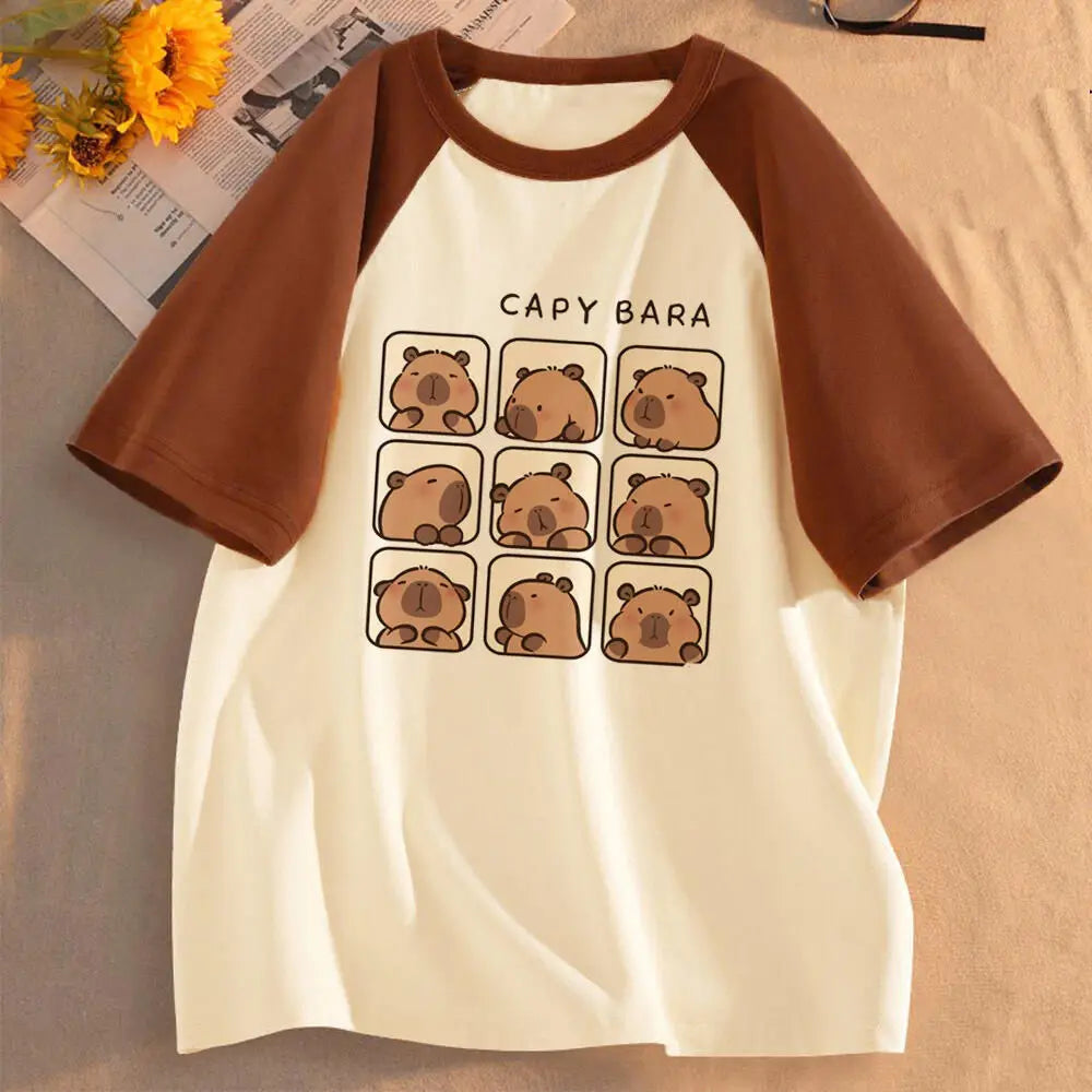 Camiseta Infantil de Modal con Estampado Divertido
