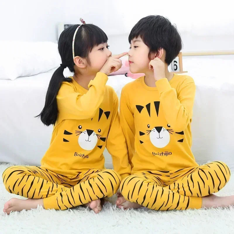 Pijama de Algodón con Estampado de Astronauta