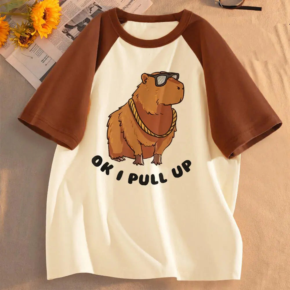 Camiseta Infantil de Modal con Estampado Divertido