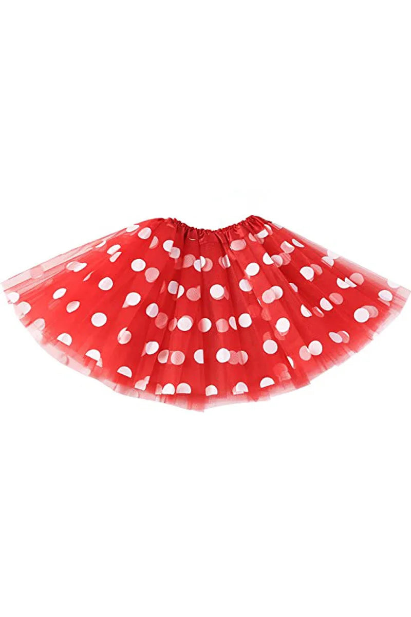 Jupe tutu de princesse à pois pour enfant