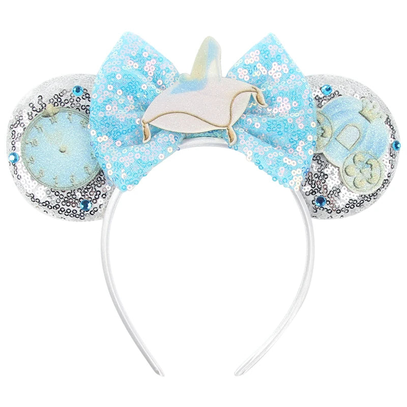 Diadema Infantil con Orejas y Lazo de Estilo Cartoon