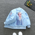Lightweight Printed Kids' Jacket with Zipper