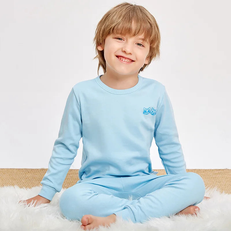 Pijama de Algodón con Estampado de Astronauta