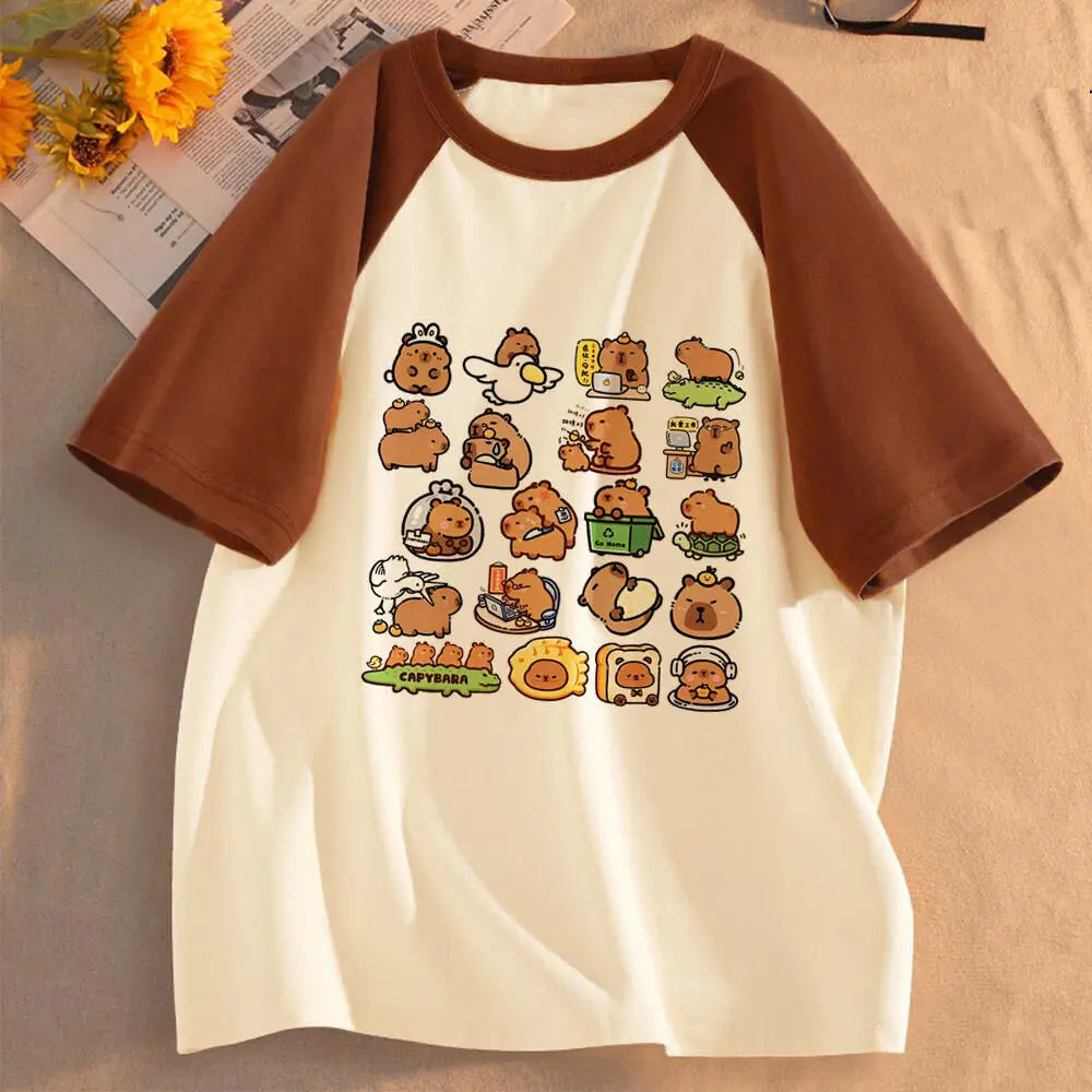 Camiseta Infantil de Modal con Estampado Divertido