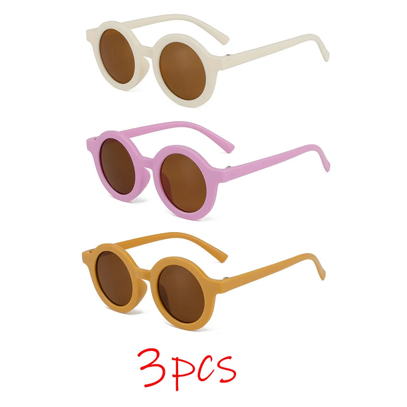 Lunettes de soleil rondes pour filles
