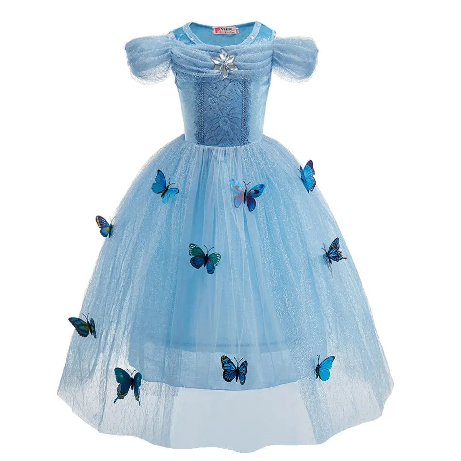 Vestido de Princesa de Fantasía para Niña