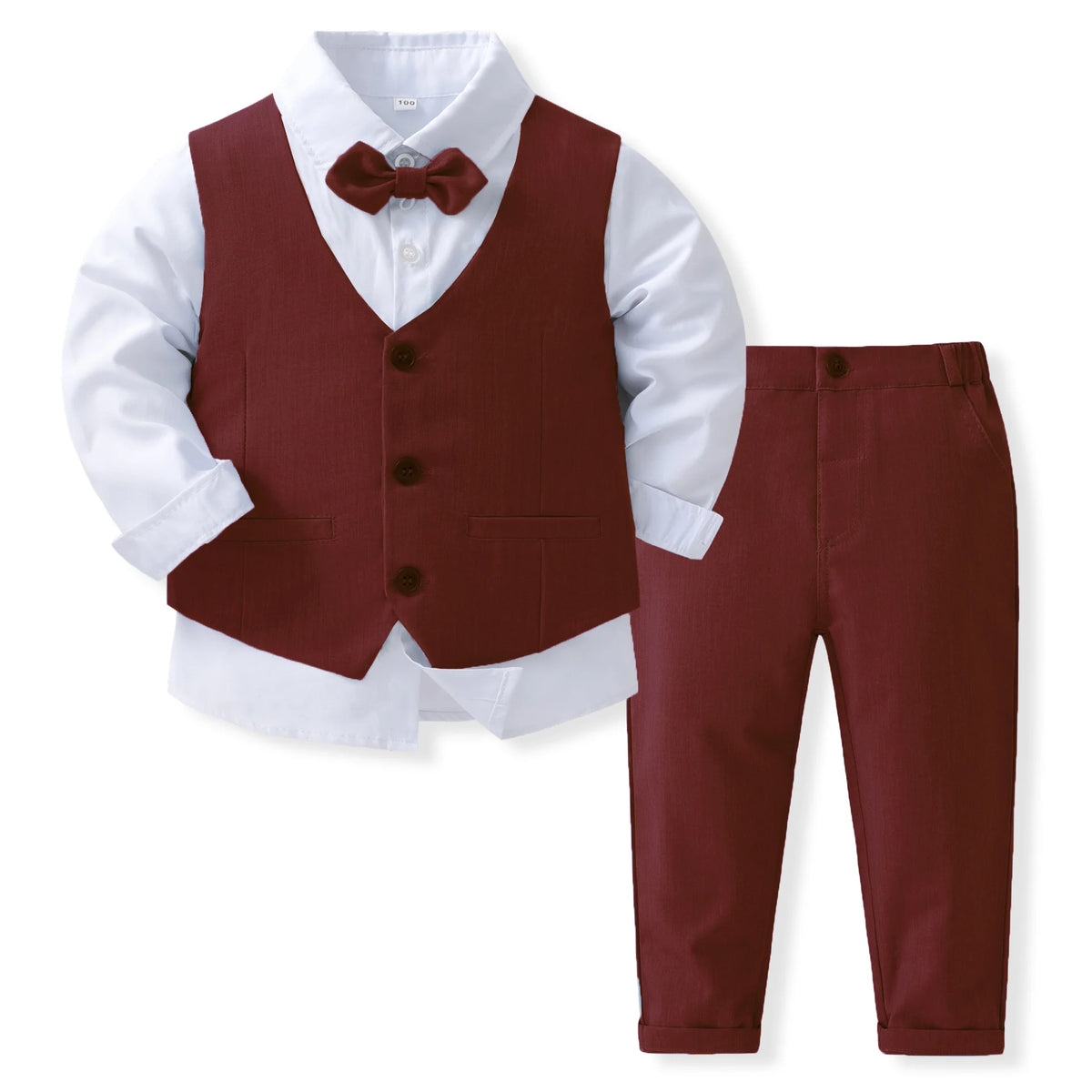 Conjunto Social Infantil de Cuatro Piezas para Niño