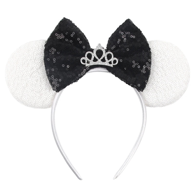 Diadema Infantil con Orejas y Lazo de Estilo Cartoon