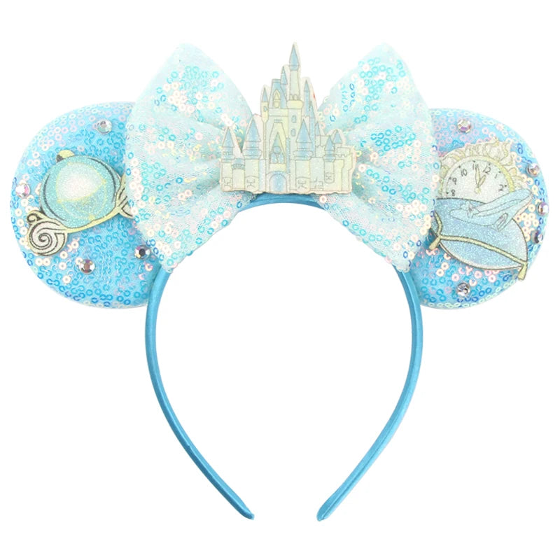 Diadema Infantil con Orejas y Lazo de Estilo Cartoon