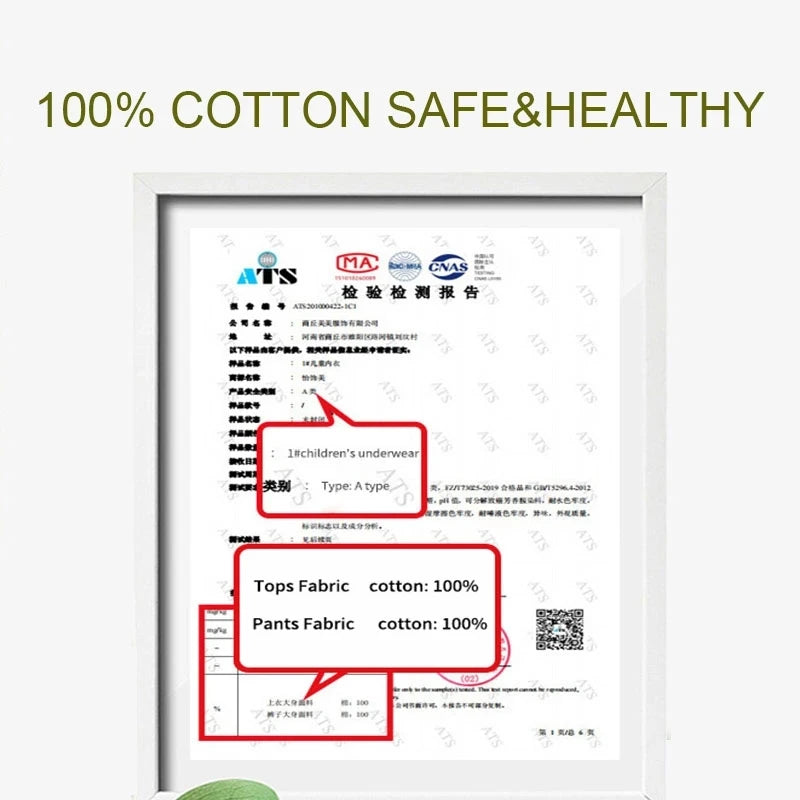 Cotton Pajamas for Baby and Toddler