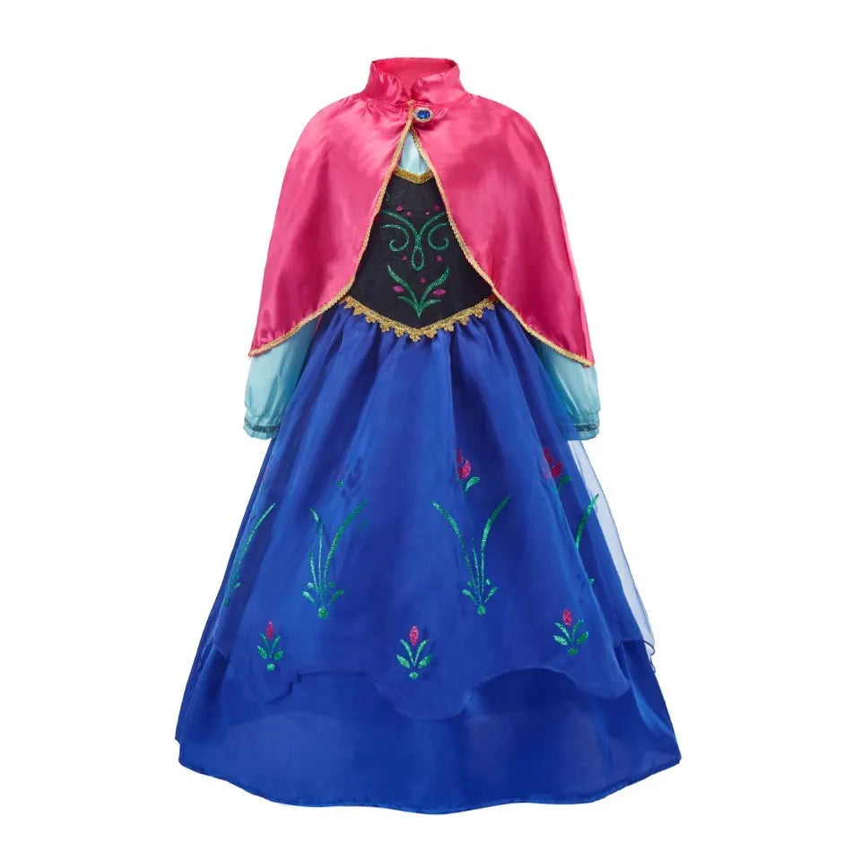 Vestido de Princesa de Fantasía para Niña