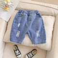 Short Infantil Casual de Algodón para Niño