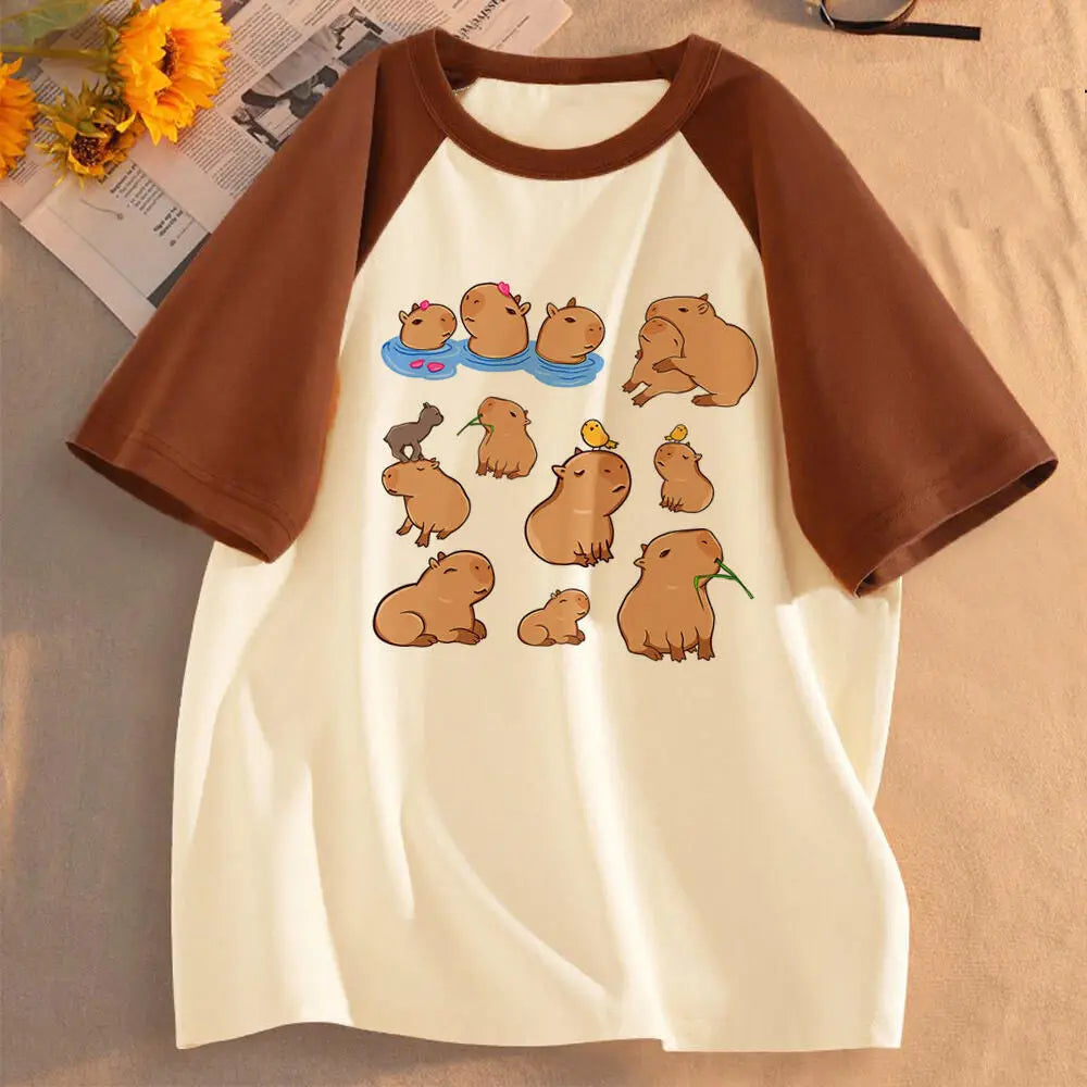 Camiseta Infantil de Modal con Estampado Divertido