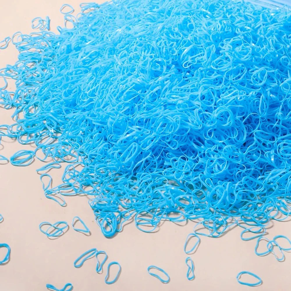 Élastiques à Cheveux Colorés pour Enfants