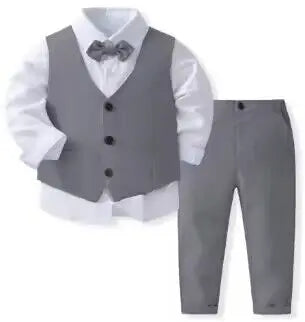 Conjunto Social Infantil de Cuatro Piezas para Niño