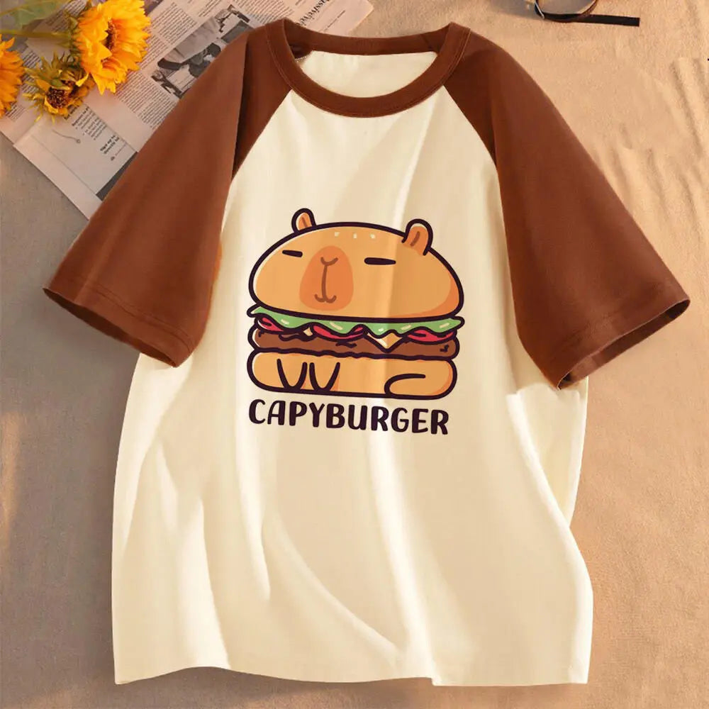 Camiseta Infantil de Modal con Estampado Divertido