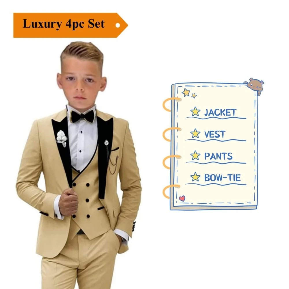Costume trois pièces formel pour enfant