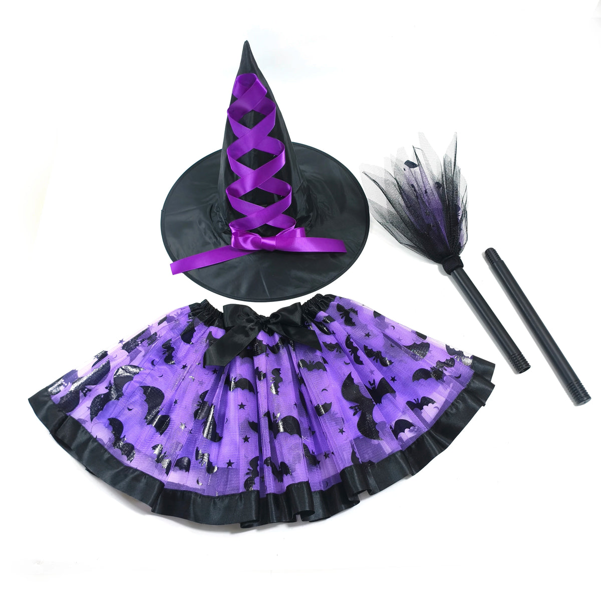 Falda de Tul Infantil de Halloween