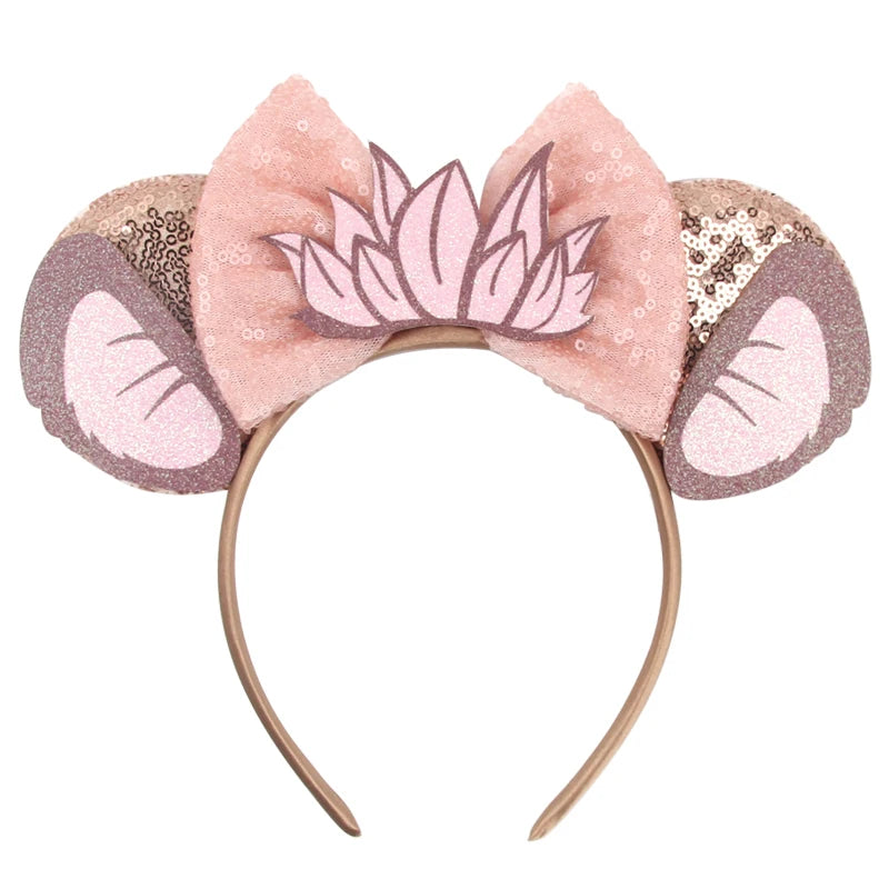 Diadema Infantil con Orejas y Lazo de Estilo Cartoon