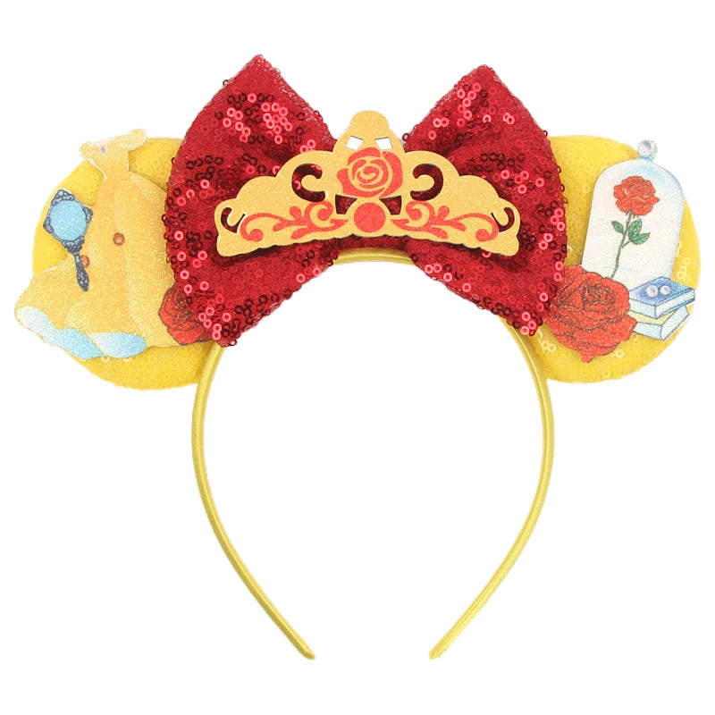 Diadema Infantil con Orejas y Lazo de Estilo Cartoon